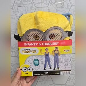 Nwt Boy or Girl Halloween Minions Bob costume, Sizes 12-18 months, 2T